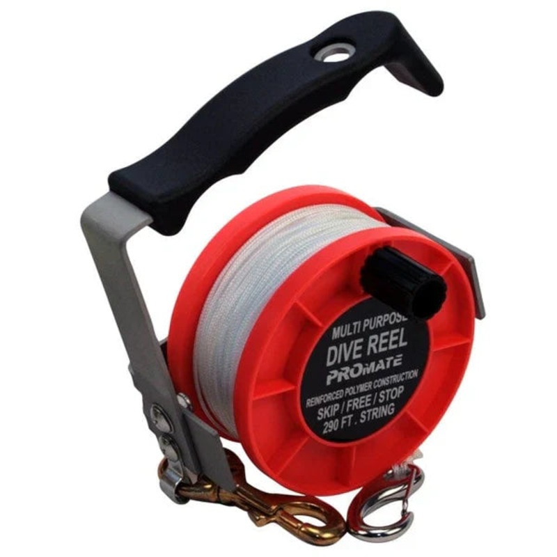 Cressi Dive Reel 45m Orange