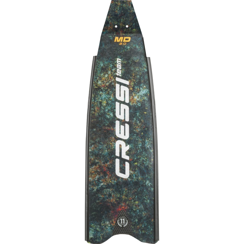 Cressi Gara Modular Team Carbon Blade Fin LD Green Camo EU 36/37
