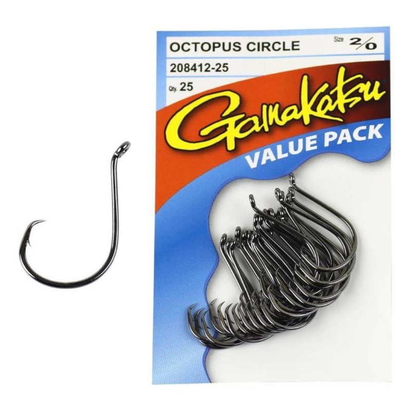 Gamakatsu Big Bait Circle Hooks 25-pack 4/0