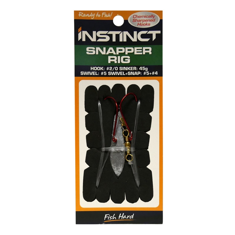 Instinct IN054 Pre Tied Pinky Snapper Rig 2/0