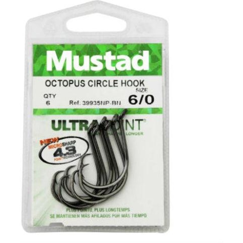 Mustad Octopus Circle Hooks 4/0