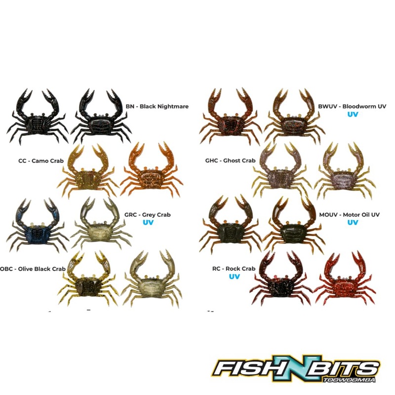 Rapala – Crush City Trickster 1.5” Rock Crab