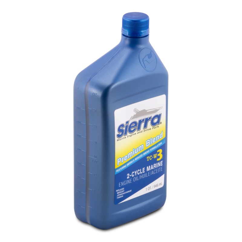 Sierra TC-W3 2-Cycle Marine Oil 1 Gallon Quart