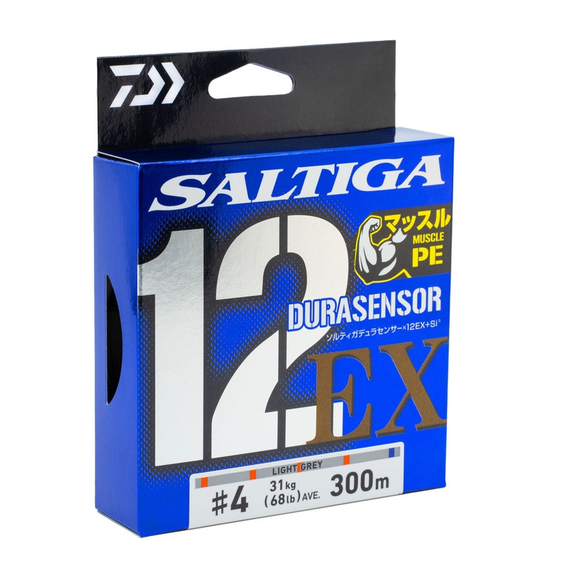 Saltiga 12 EX SI3+ Grey Braid PE#2.5 (44lb) 300M