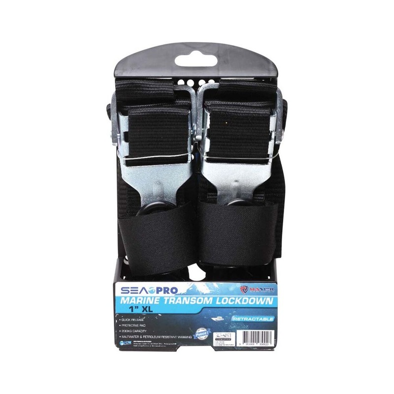 Sea Pro Marine Transom Trailer Lockdown Strap Pack 2in