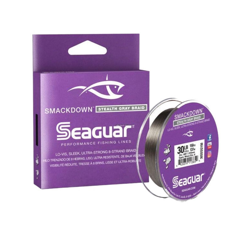 Seaguar Smackdown – Stealth Gray – 20# – 150yds