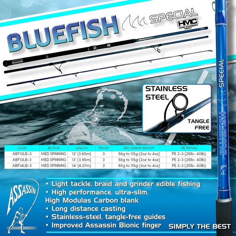 Assassin Bluefish Long Butt ABF12LB-3