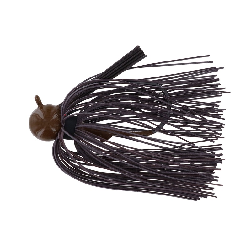 Georgia Jig Craw Bite Brown Living Rubber Fine 00 5/16 oz