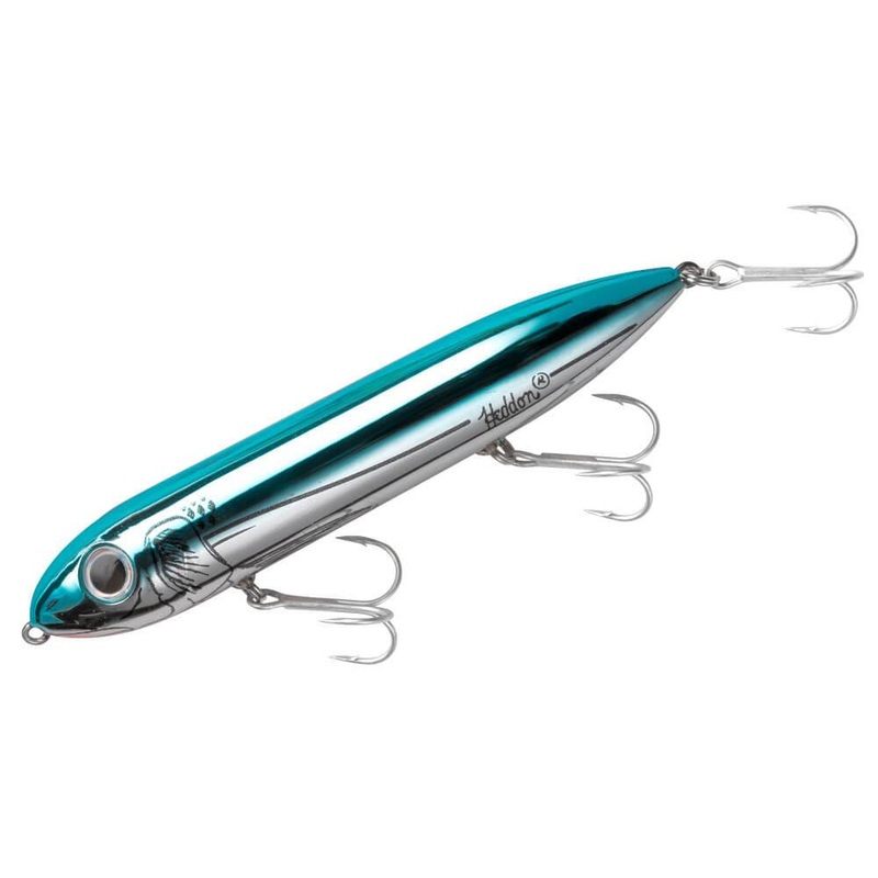 Heddon X9256 Super Spook – 5″ 7/8oz Blue Chrome