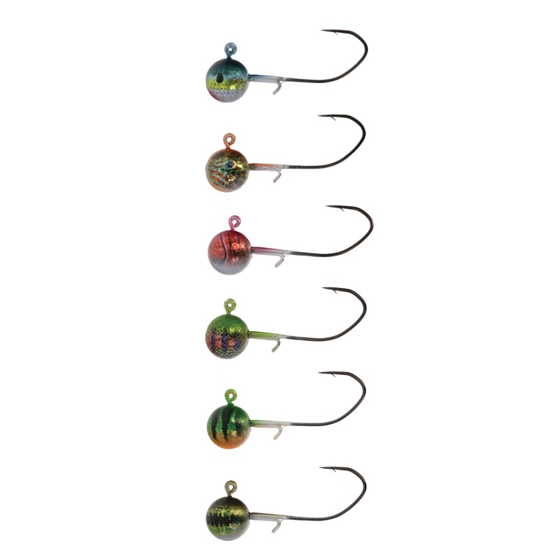 Lazer Sharp Pro-V Holographic Live Image Ball Head Jigs 1/2 oz. Bass