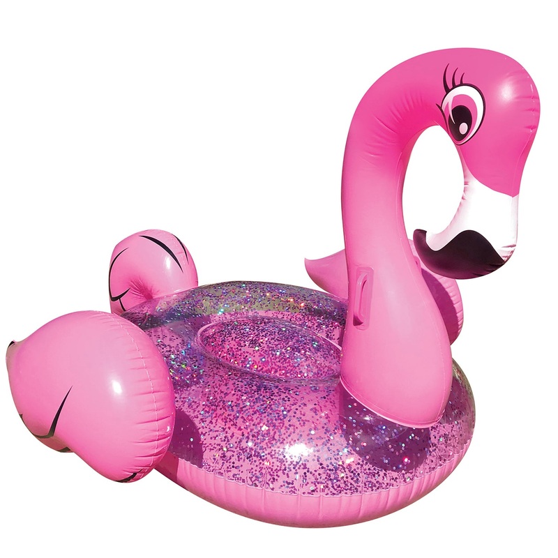 Palm Beach Bling Flamingo Inflateable Pool Toy – 751203048800