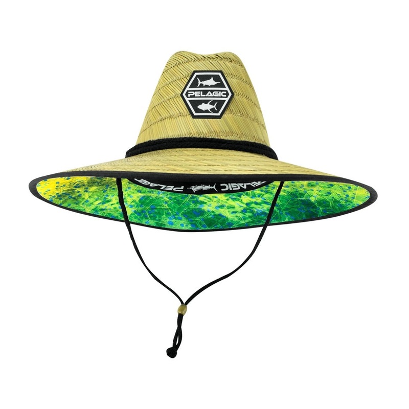 Pelagic Baja Straw Hat-Dorado Hex