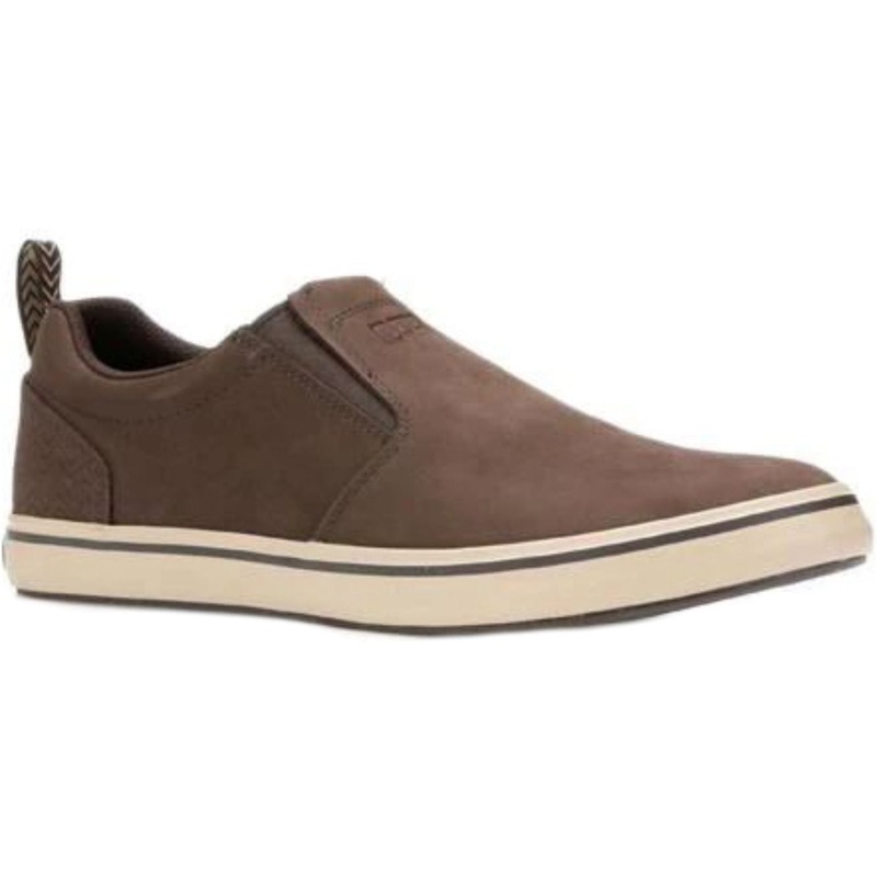 XTRATUF Men’s Leather Sharkbyte Deck Shoe Copper/Tan 7