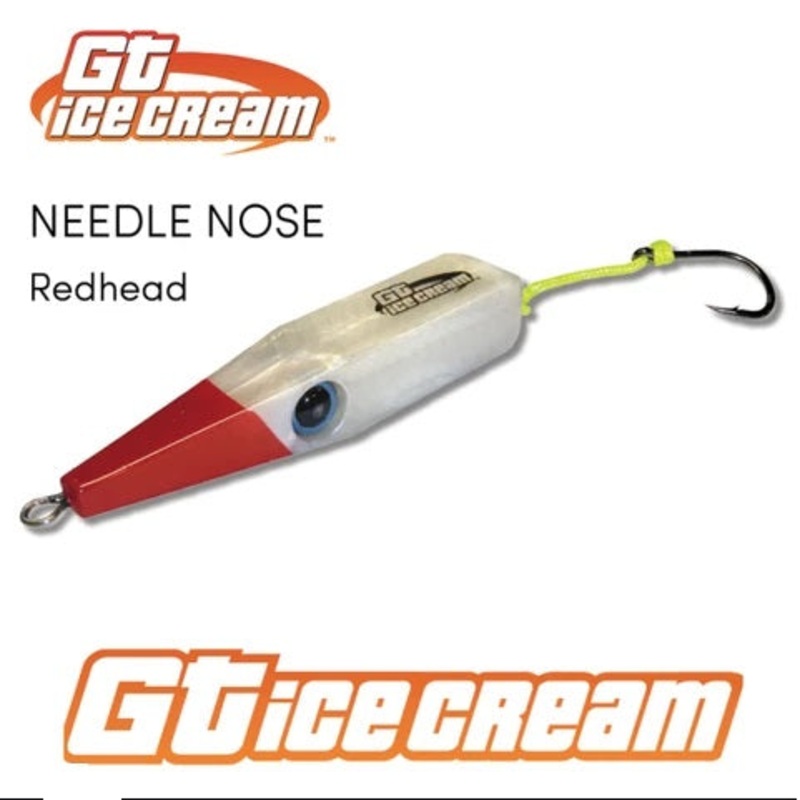 GT Ice Cream Needle Nose 4oz Hard Body Lure Pearl