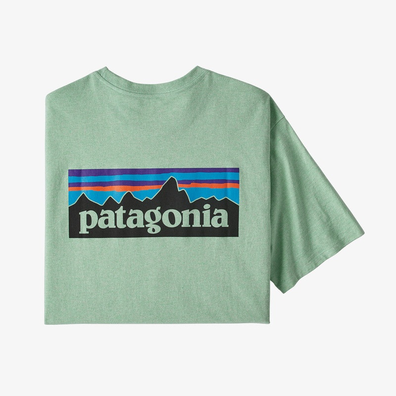 Patagonia Mens Gypsum Green Responsibili-Tee Shirt Large