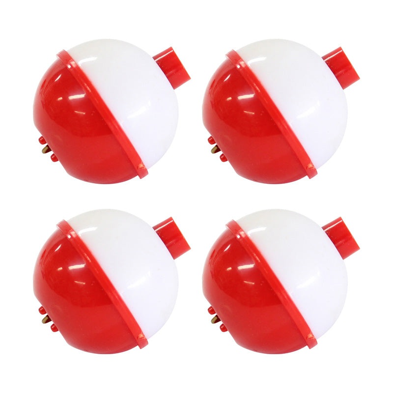 SureCatch Plastic Red/White Float 1/2″ – (4pc)