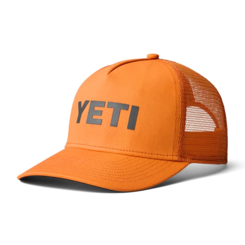 Yeti Hunt Trucker Hat Blaze Orange OSFM BLAZE ORANGE