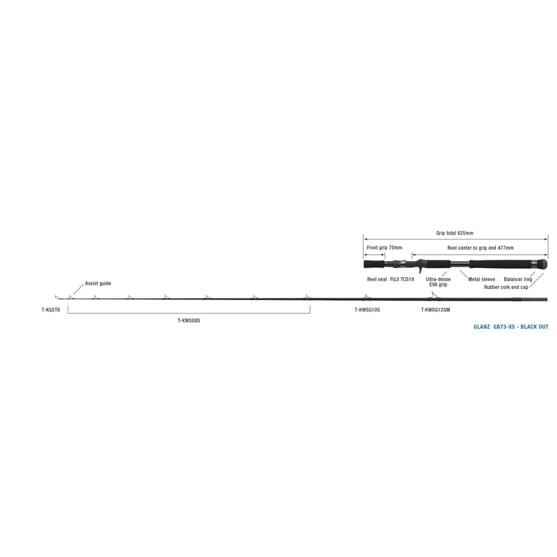 Zenaq Glanz Swimbait Rod GB67-X10 FLASH BANG