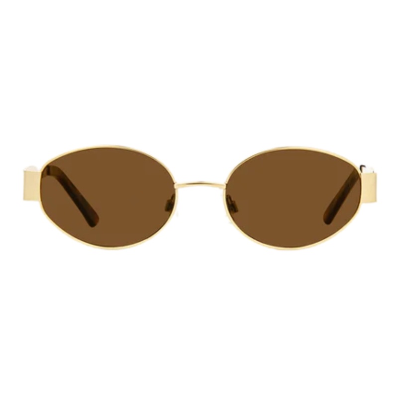 Carve Polly Sunglasses Gold Frame / Brown Lens