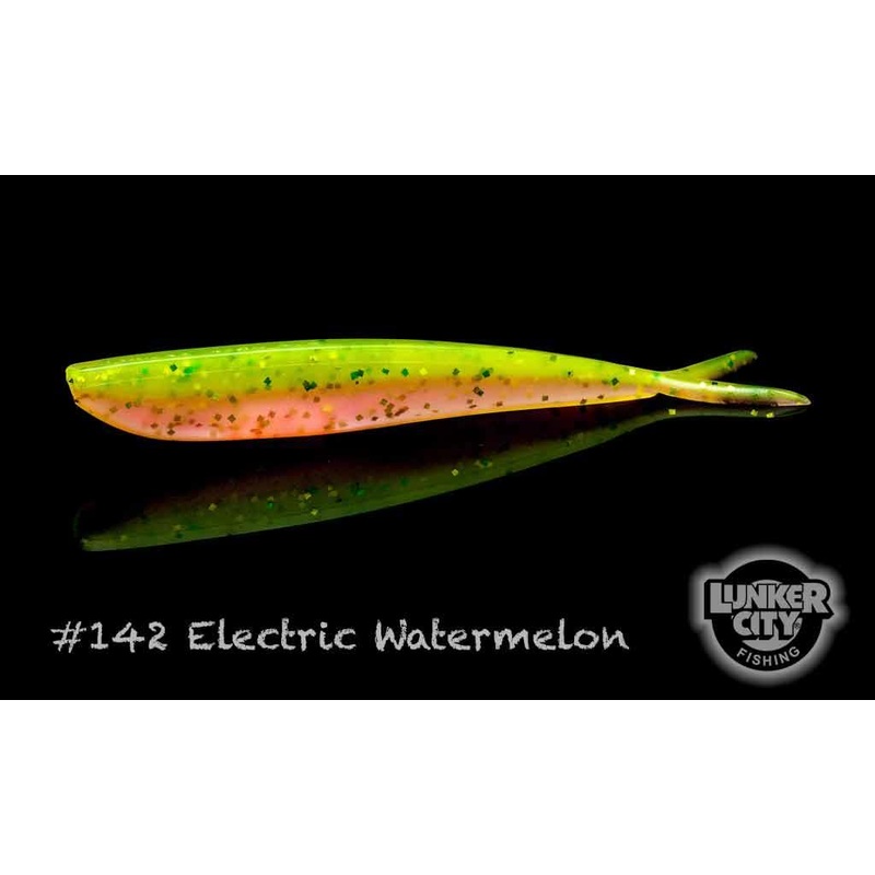 LUNKER CITY Fin-S Fish 5″ (125 mm) – 10 pc #01