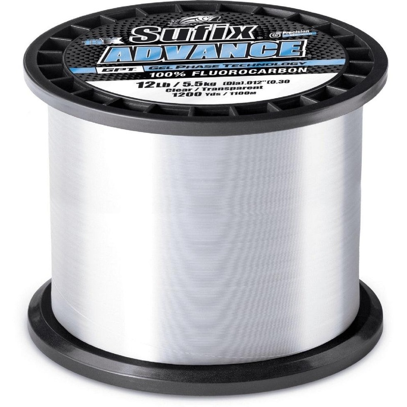 Sufix Advance Fluorocarbon 1200 Yards Clear 4#