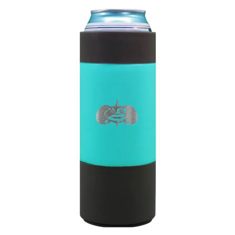 Toadfish Non-tipping SLIM CAN Cooler Teal