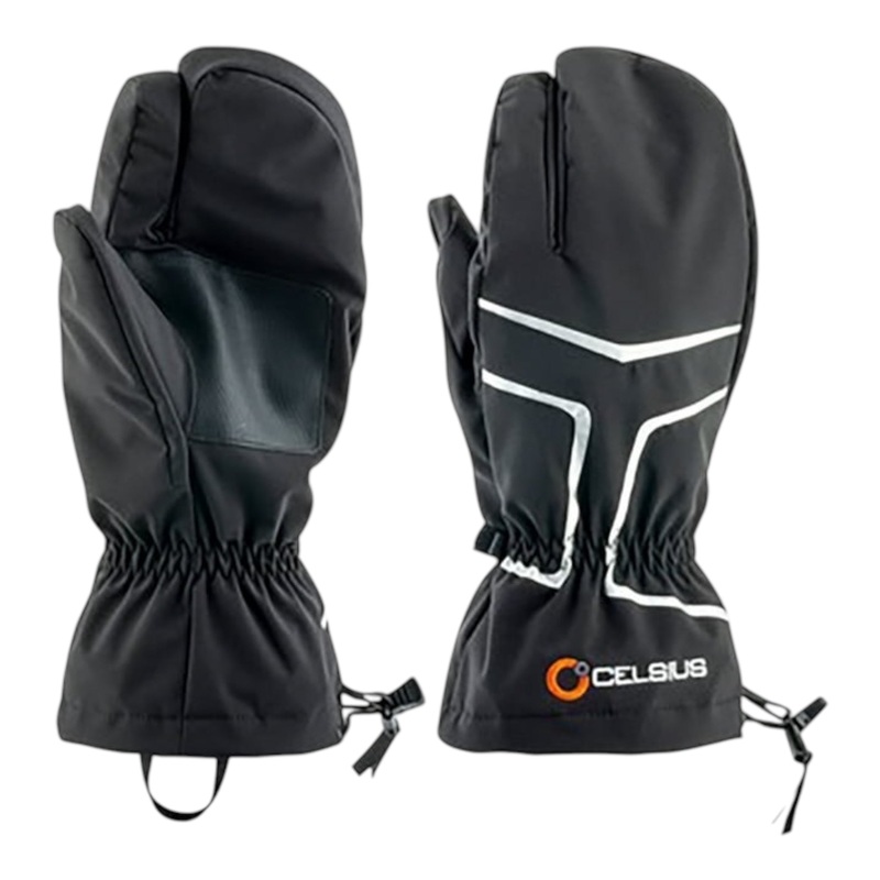 Celsius Split Finger Gauntlet Gloves S/M