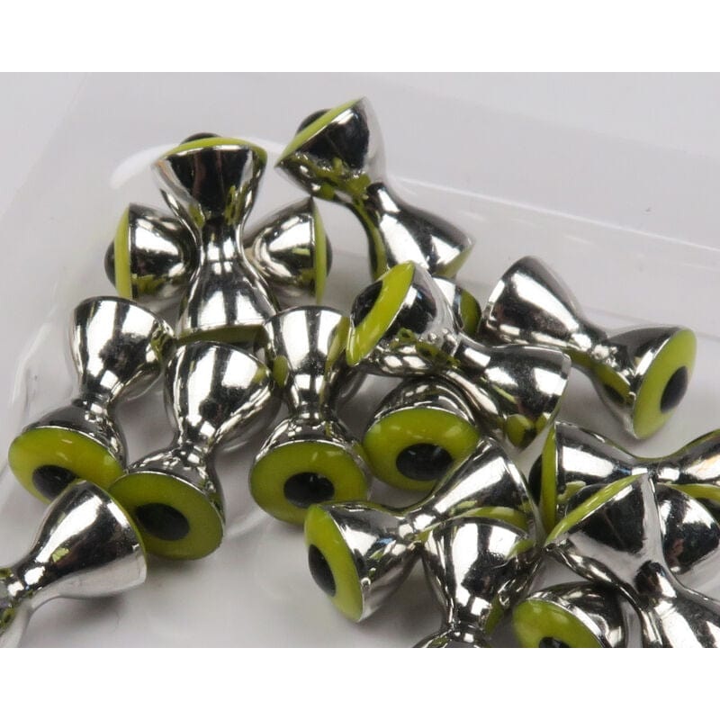Dumbbell Real Eyes Plus 1/4″ Nickel/White