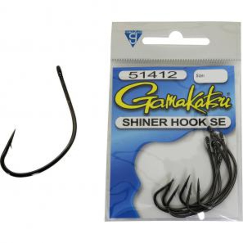Gamakatsu Shiner Hooks 1 6-pack