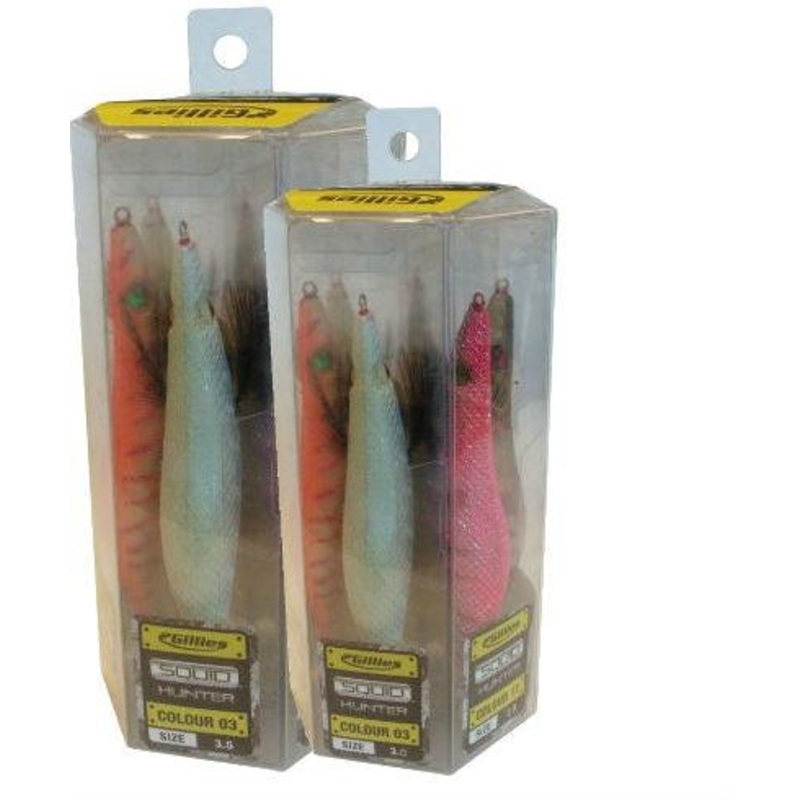 Gillies Squid Hunter Squid Jig 6 Pack 3.0