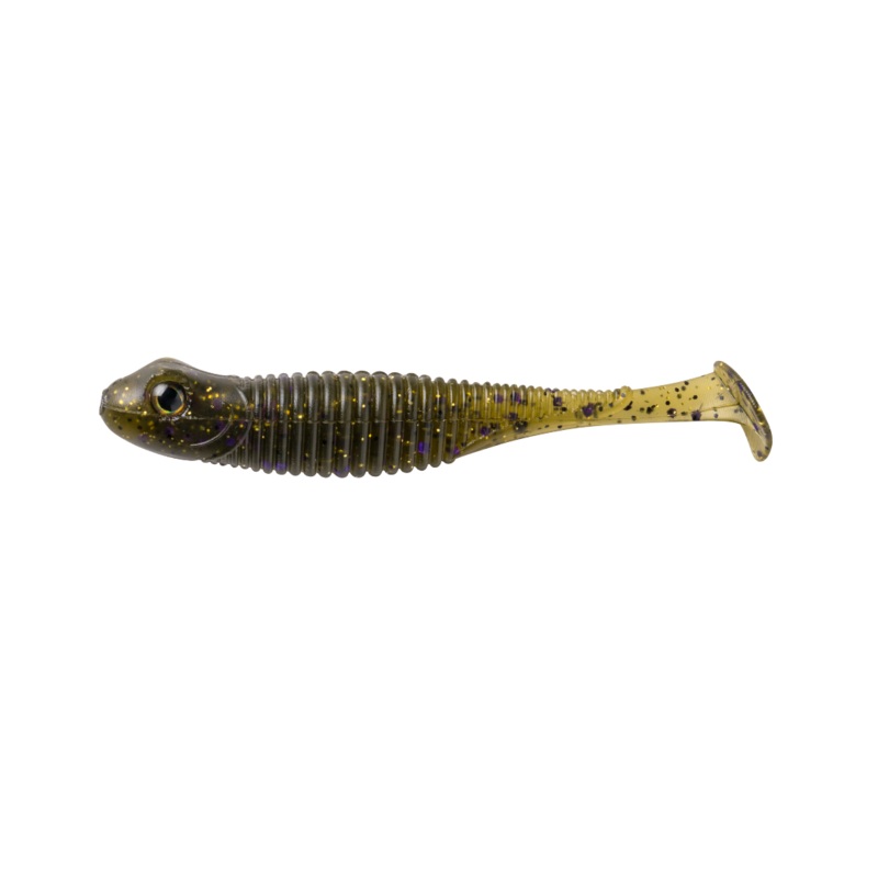 2.75 Dropkick Shad Green Pumpkin