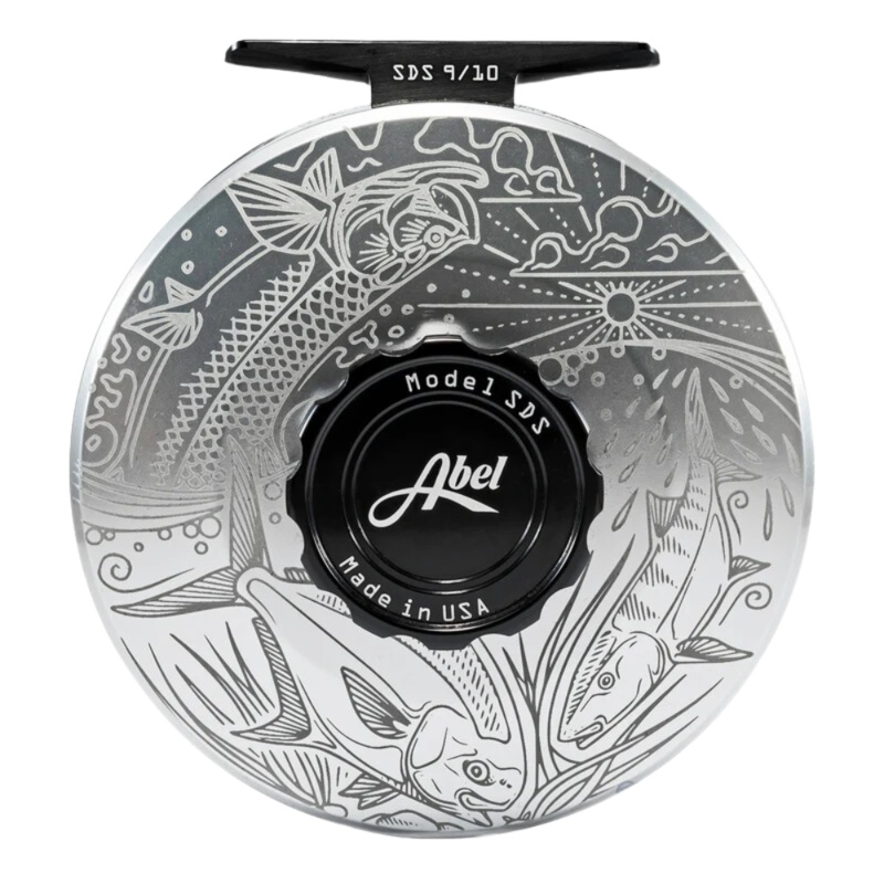 Abel SDS Platinum Underwood ‘Slammin’ Fly Reel 9/10 PLATINUM