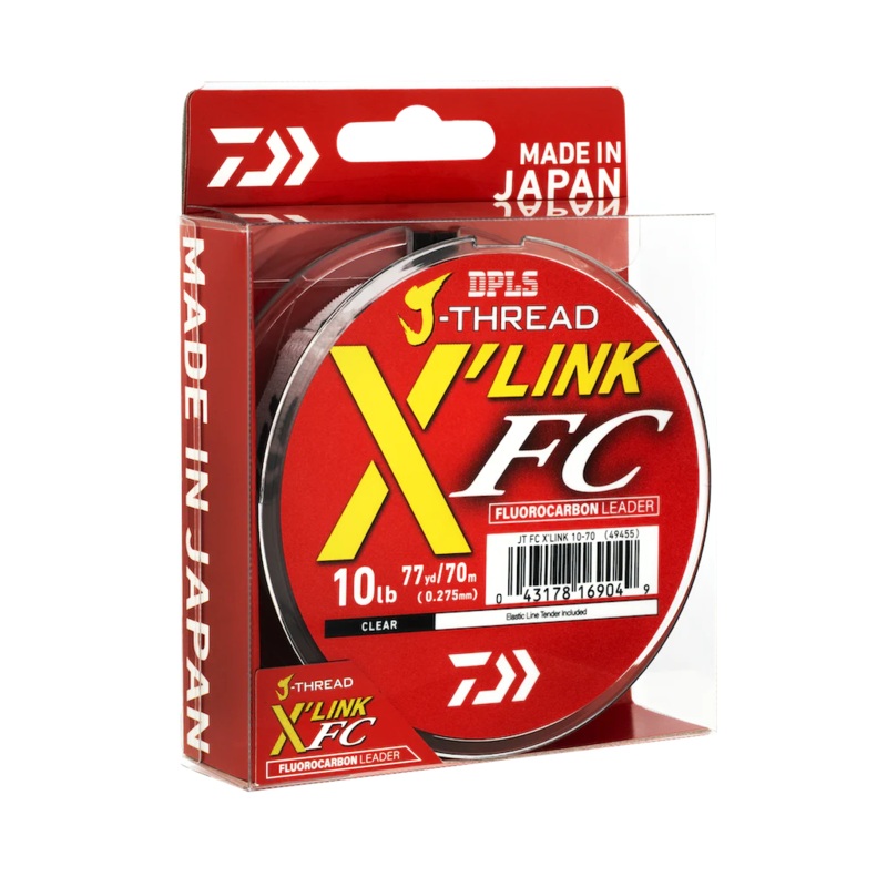 Daiwa XLink FC Leader 10lb – 70m clear