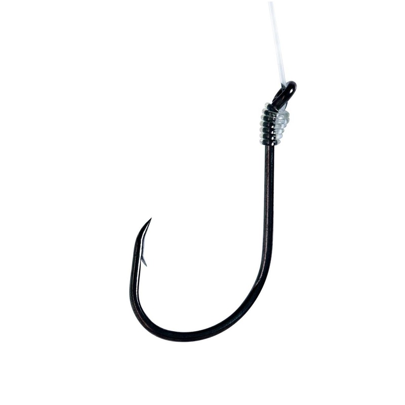 Eagle Claw L800C2H Lazer Sharp Circle Hook Snelled Rig 5/0