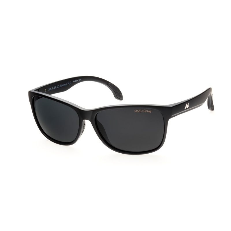 Mako Polarised Sunglasses – Mistral Mt Blk Glass HDIR Grey (9609 M01G0HR)