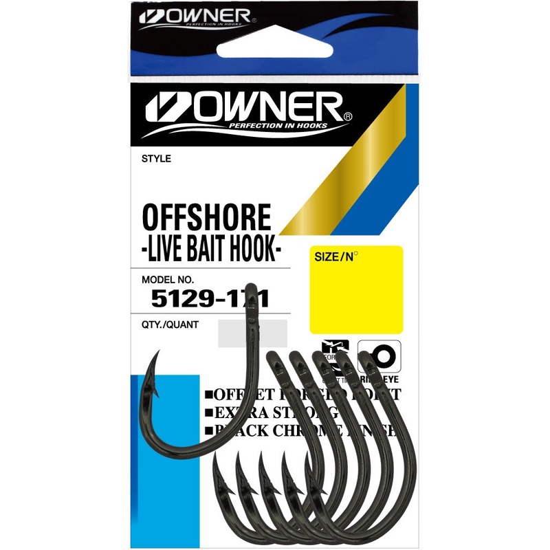 Owner 5129 Offshore Bait Hook 10/0