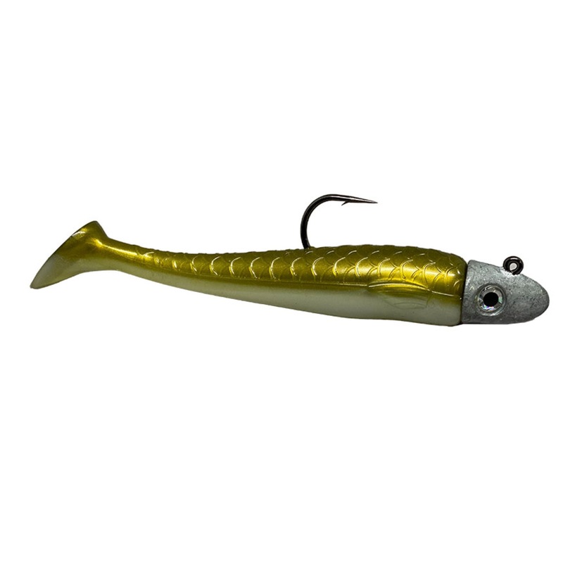 RonZ Z-Fin Original Series Paddletail White 3-1/2 oz