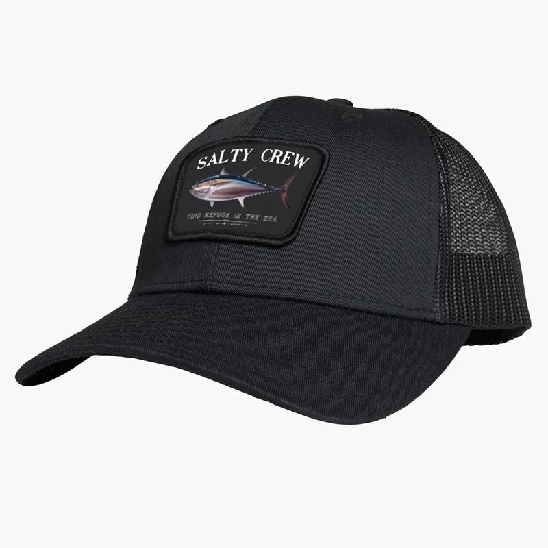 Salty Crew Big Blue Retro Trucker Hat Black