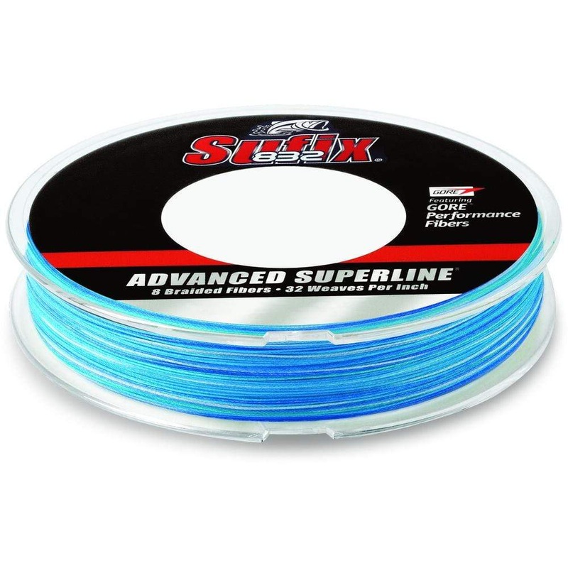Sufix 832 Braided Line 15# – 300yd Lo-Vis Green