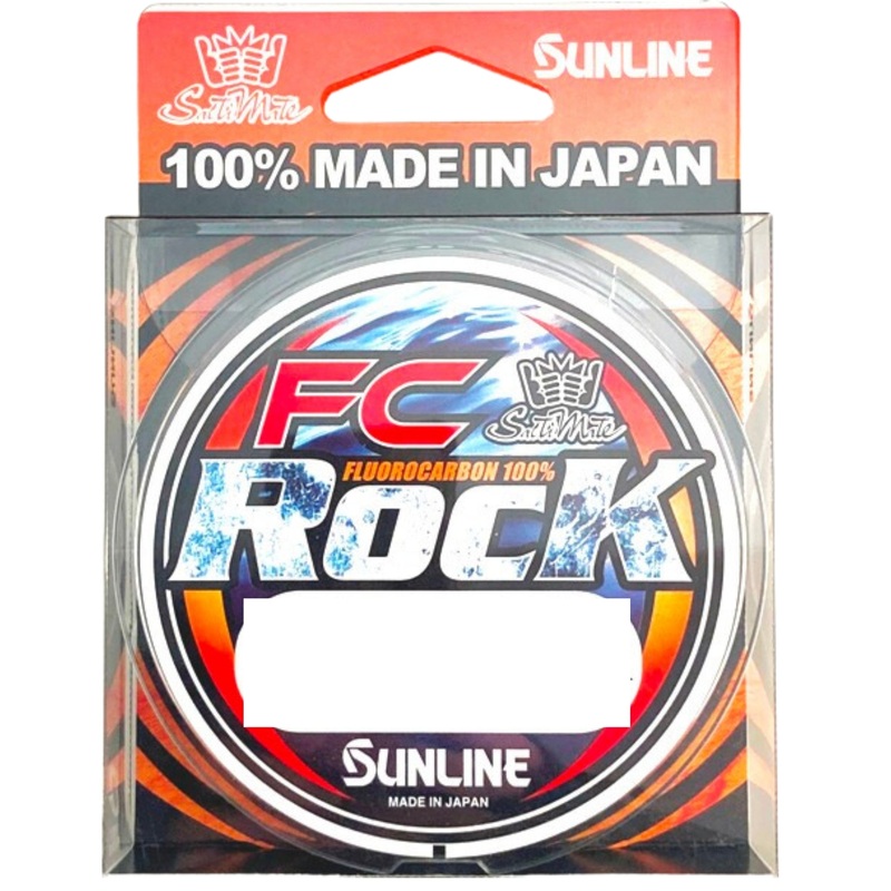 Sunline FC Rock Fluorocarbon Leader 10LB/100M Clear