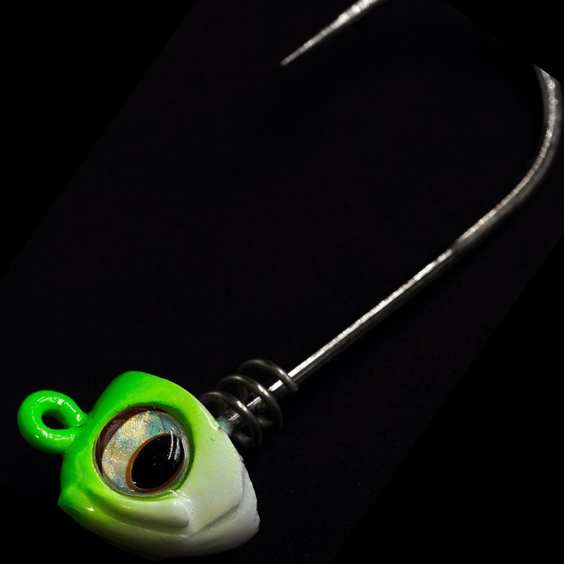 Jig Head – NLBN – 8″ Jig Head Limesider 1oz