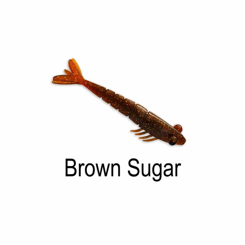 JYG Pro Shrymp 3.5″ BROWN SUGAR