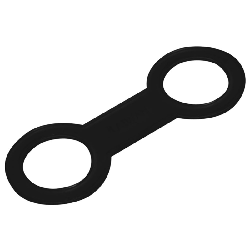 Ocean Pro Silicone Snorkel Keeper Black