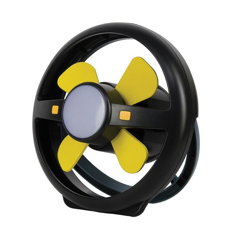 Oztrail Recharge Fan & Light – GCL-F12LR-D