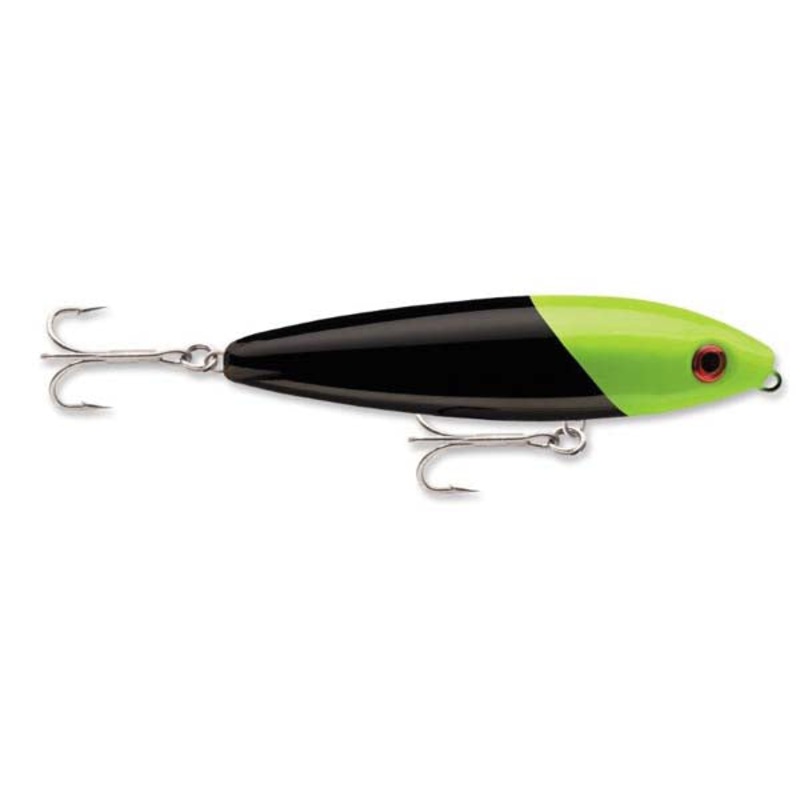 Rapala SSW11 Saltwater Skitter Walk BLACK CHARTREUSE HEAD