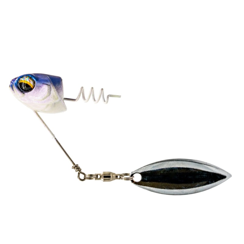 6th Sense Treble Underspin – Baby Shad 2pk 3/16oz