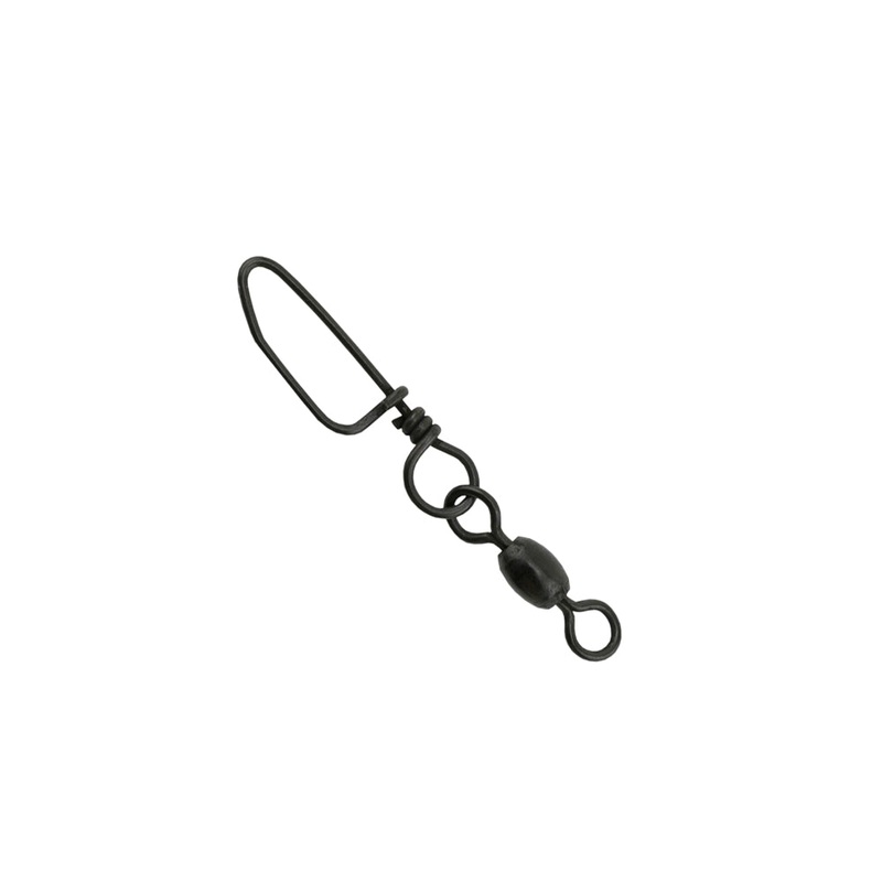 AFW Brass Coastlock Snap Swivel Black #7 75lb 24pk