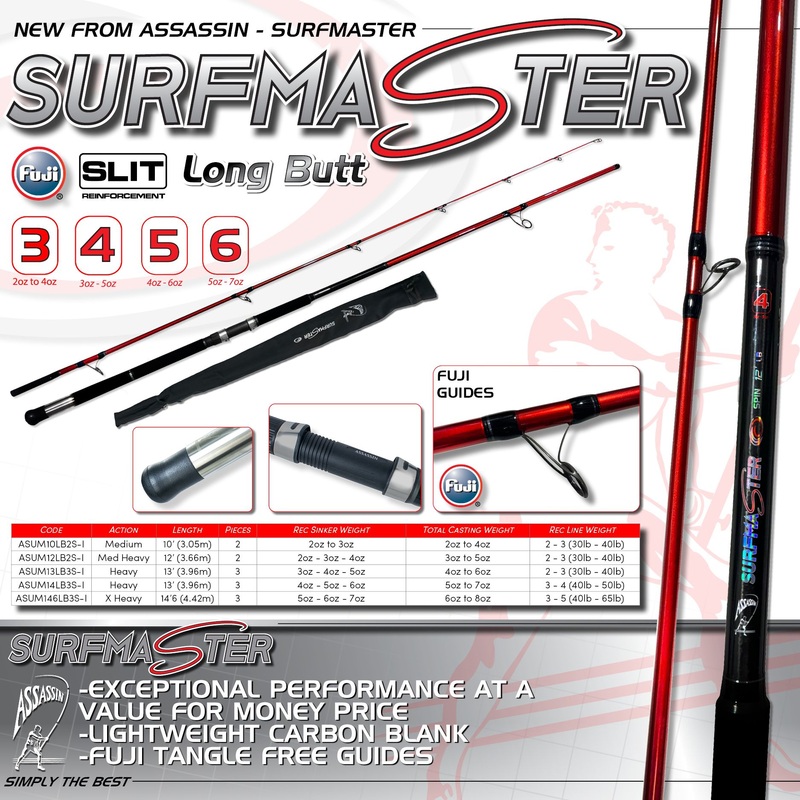 Assassin Surfmaster Long Butt ASUM-10LB2S