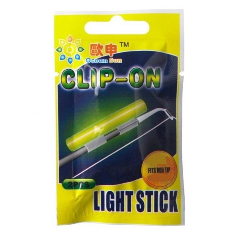 Ocean Sun Clip On Lumo Light Night Fishing Glow Stick Large