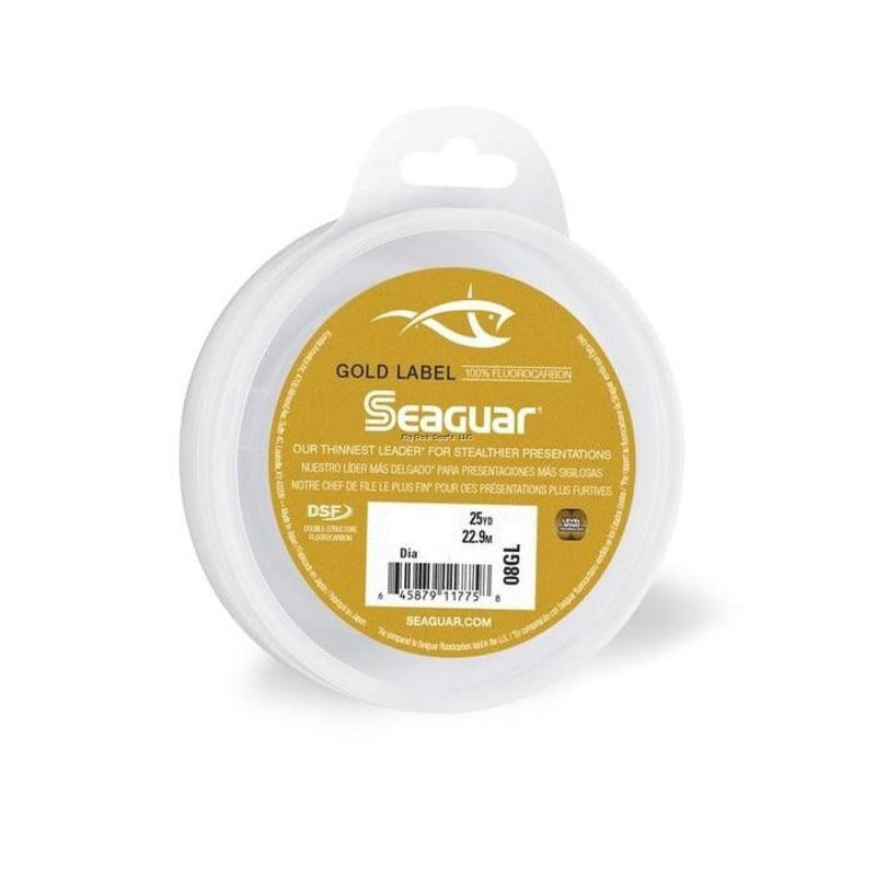Seaguar Gold Label Fluorocarbon Leader Line 6LB 25YD
